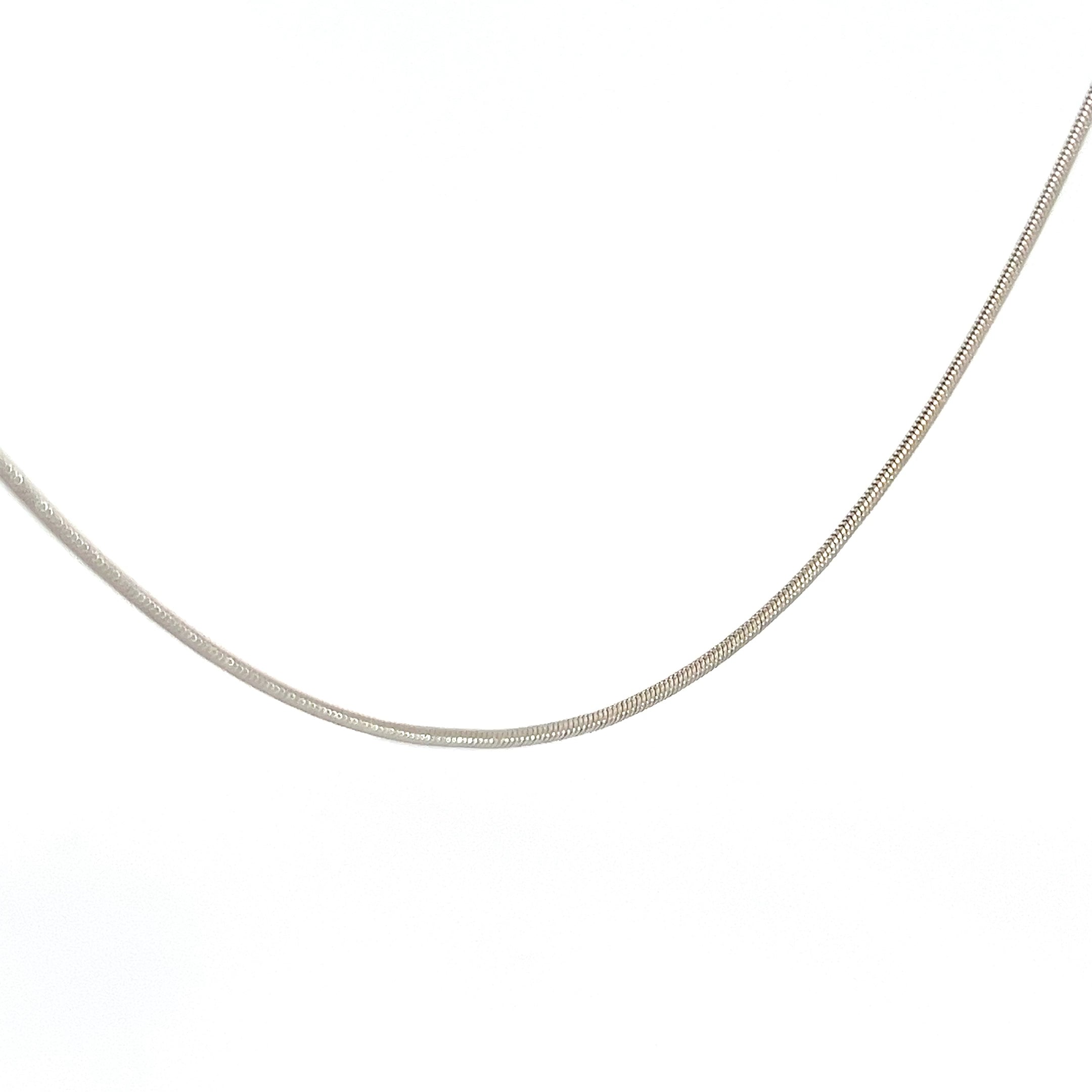 14k White Gold 4.20 Gram Snake Chain 16"inch