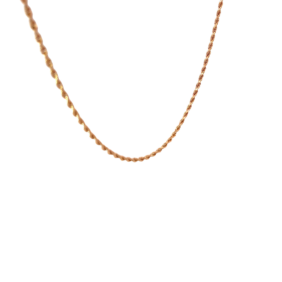 10k Rose Gold 10.00 gram Rope Chain