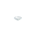 PLATINUM VINATGE DECO ENGAGEMENT .80CT OLD MINE CUT CENTER DIAMOND .20CT SINGLE CUT F VS2 RING