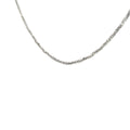 Platinum Wheat Box Necklace 11.1 Gram 20"inch