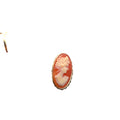 14k Yellow Gold Vintage Cameo Ring 1 1/2 x 3/4 in