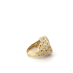 14k Yellow Gold 1.00ct G SI1 Round Diamond Ring