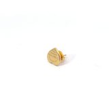 18k Yellow Gold Heart Return To Tiffany & Co. Single Stud 10mm