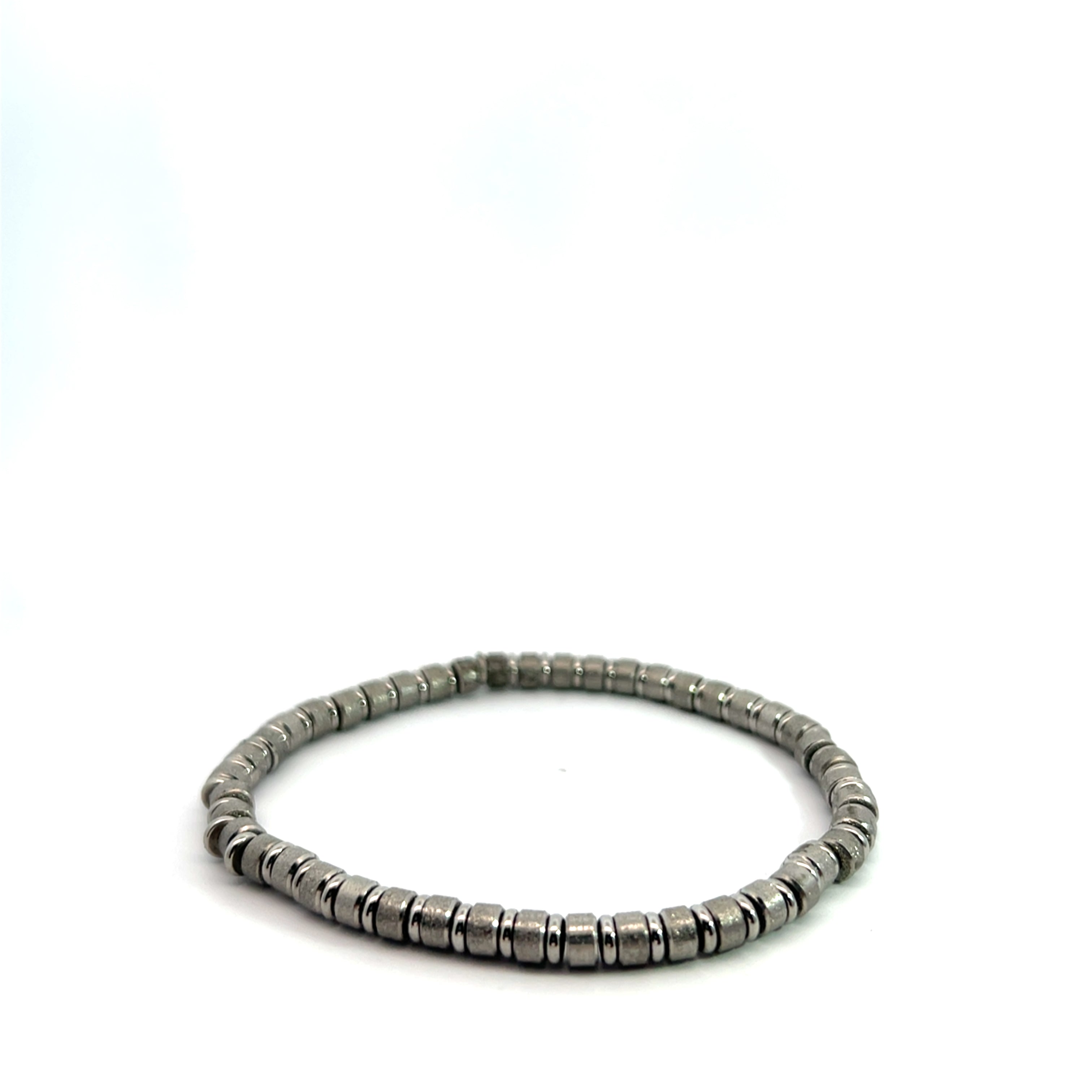 ITAL STAIN AND STEEL MEN  BRACELET