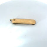 Pre-Owned Vintage Latama Stainless & 14k Yellow Gold Small Pocket Knife