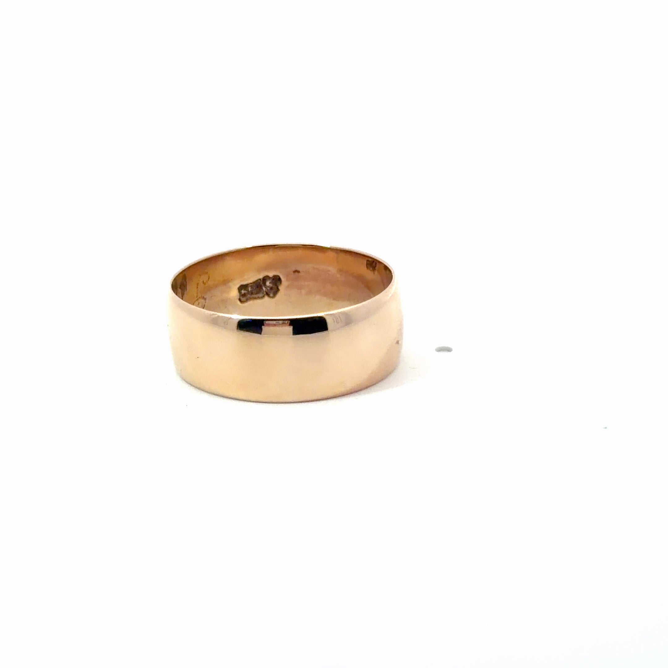 18k Yellow Gold Wedding Band 4.3 gram 8.5 Size