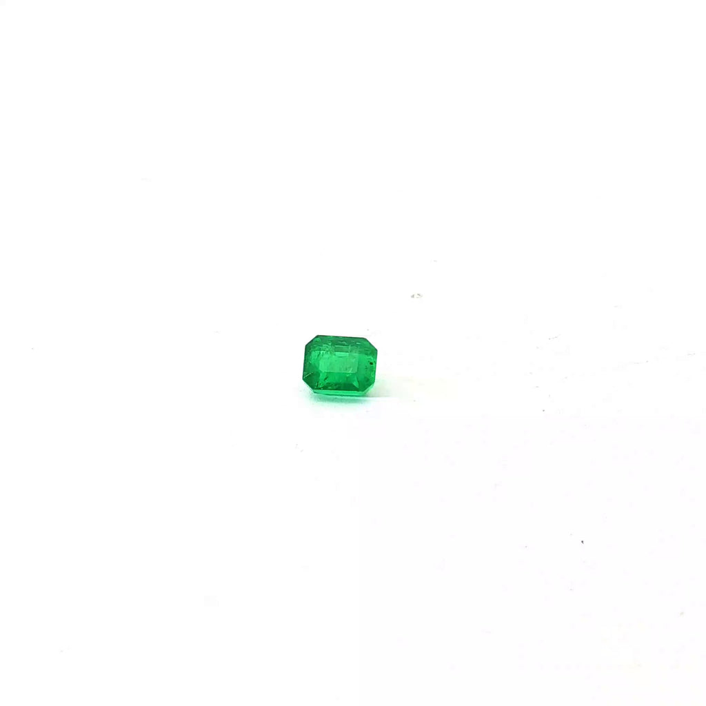 1.69ct Octagonal Colombia Emerald Certified By GIA# 2235643430
