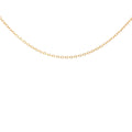 14k Yellow Gold Round Cable Necklace 5.8 gram 2mm 18" inch