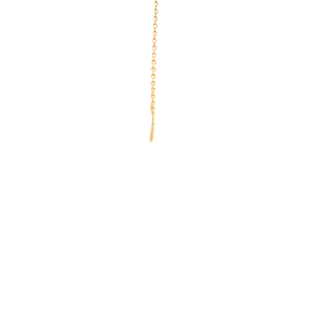14k Yellow Gold Round Cable Necklace 5.8 gram 2mm 18" inch