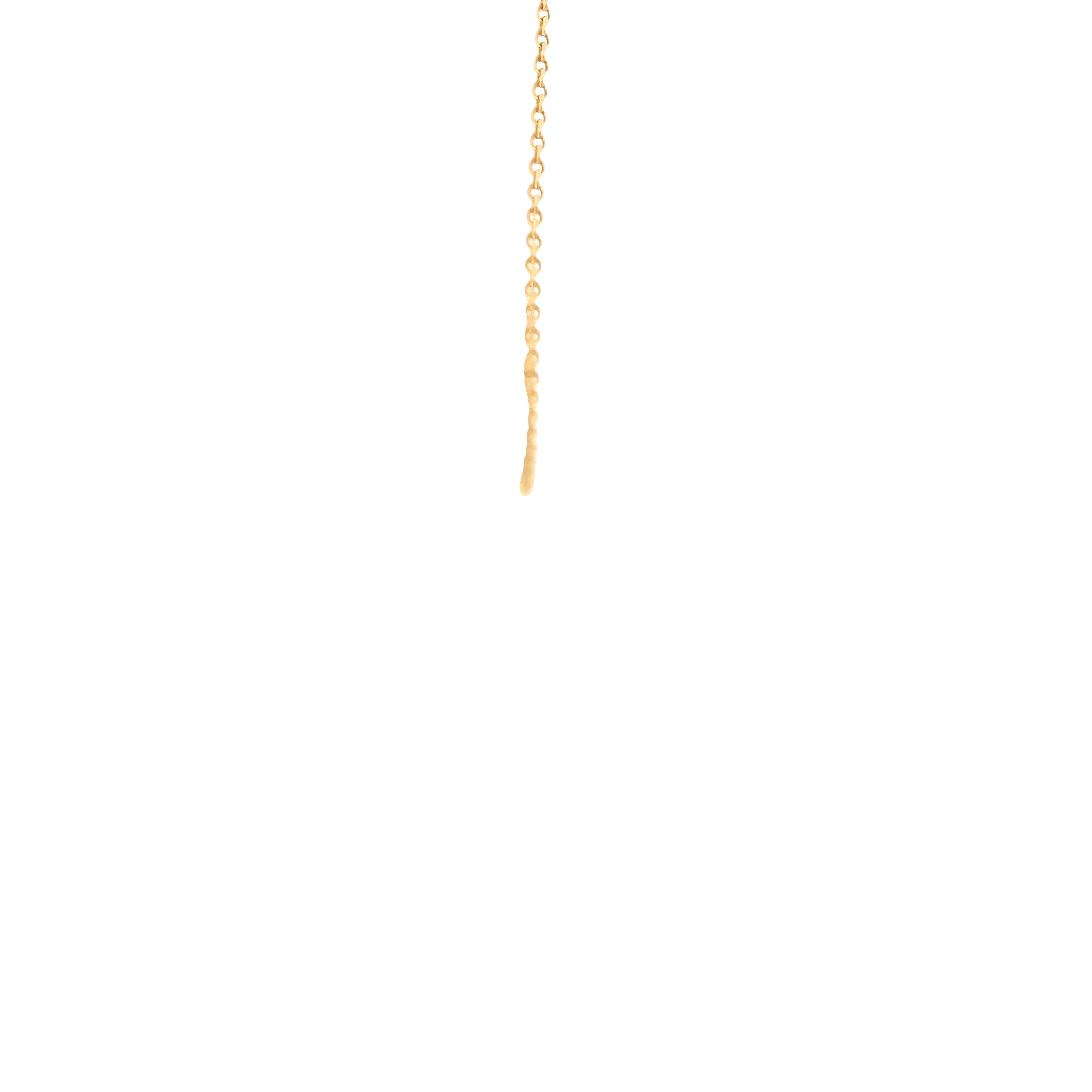 14k Yellow Gold Round Cable Necklace 5.8 gram 2mm 18" inch