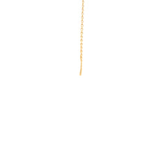 14k Yellow Gold Round Cable Necklace 5.7 gram 2mm 18" inch
