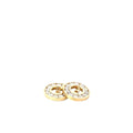 14k Yellow Gold 1.00ct G VS2 Round Jackets For Stud Earrings