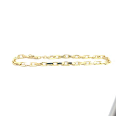 14k Yellow Gold 12.2 Gram Link Bracelet  8"  inch