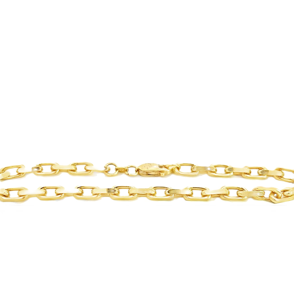 14k Yellow Gold 12.2 Gram Link Bracelet  8"  inch