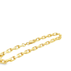 14k Yellow Gold 12.2 Gram Link Bracelet  8"  inch