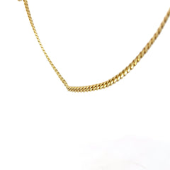 14k Yellow Gold 27.01 Gram Cuban Link Necklace 22" inch