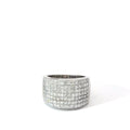 18k White Gold 4.50ct G VS2 Princess Cut Diamond Ring