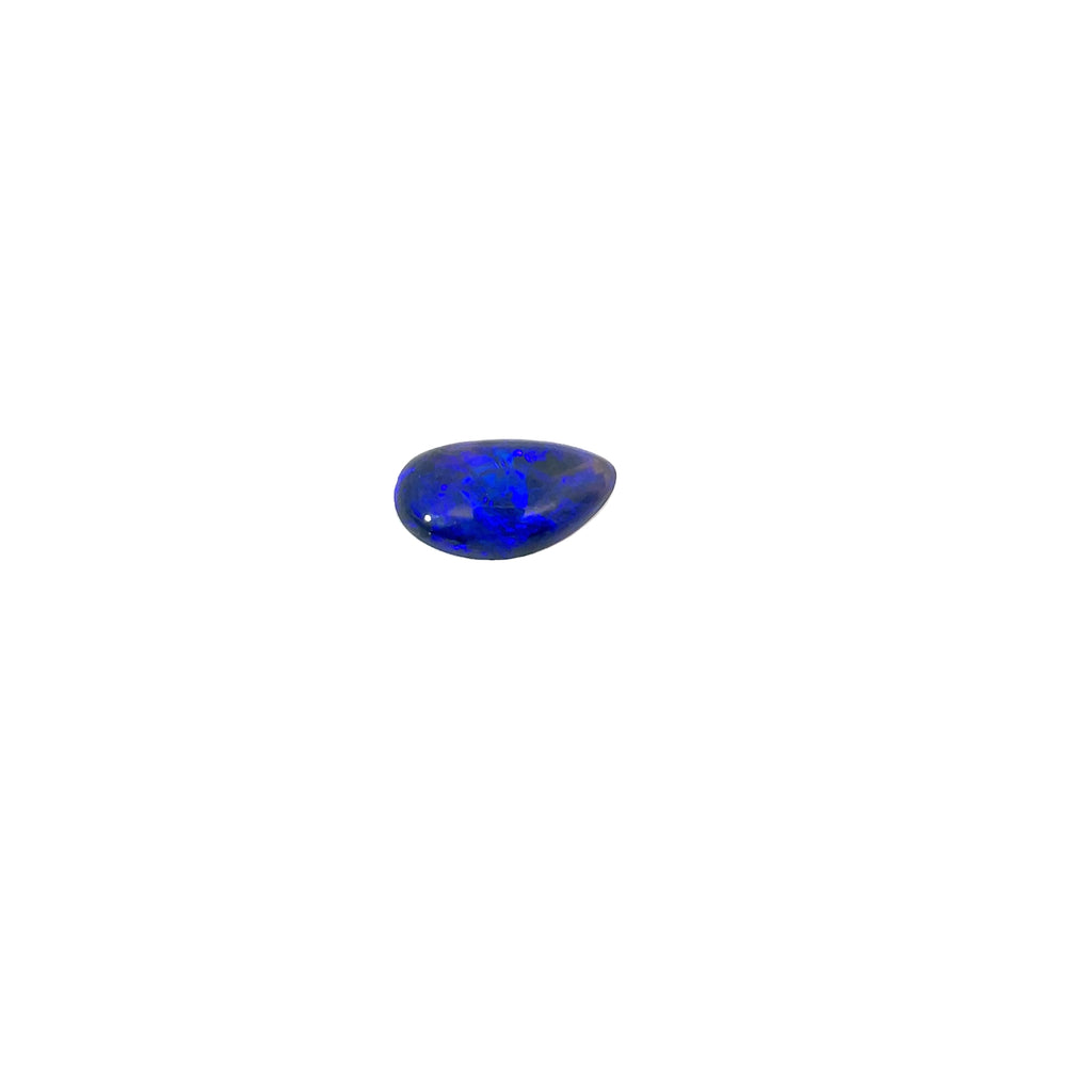 5.60CT BLACK OPAL FREEFORM DOUBLE CABOCHON GIA