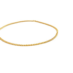 14k Yellow Gold 1.60 gram Mini Micro Cuban Link Bracelet