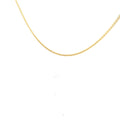 14k Yellow Gold 4.1 Gram Box Necklace 18" inch
