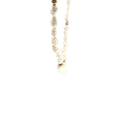 14k Yellow Gold Freshwater Cultured Pearl /Gold Bead Stackable Necklace 17"inch