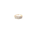 14k Yellow Gold 1.00ct G SI1  (9) Marquise Diamond Anniversary Band