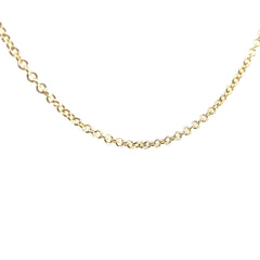 14k Yellow Gold 4.50 gram Cable Necklace
