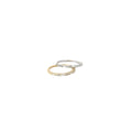 14k Yellow and Rose Gold 1.15ct G VS2 Baguette And Round Diamond Ring Size 7