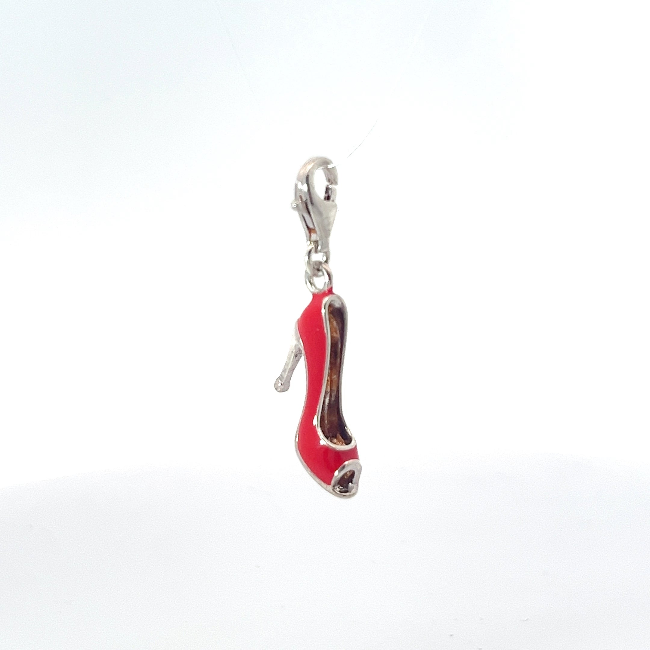 Pre-Owned Thomas Sabo 925 Red Enamel Stiletto Charm