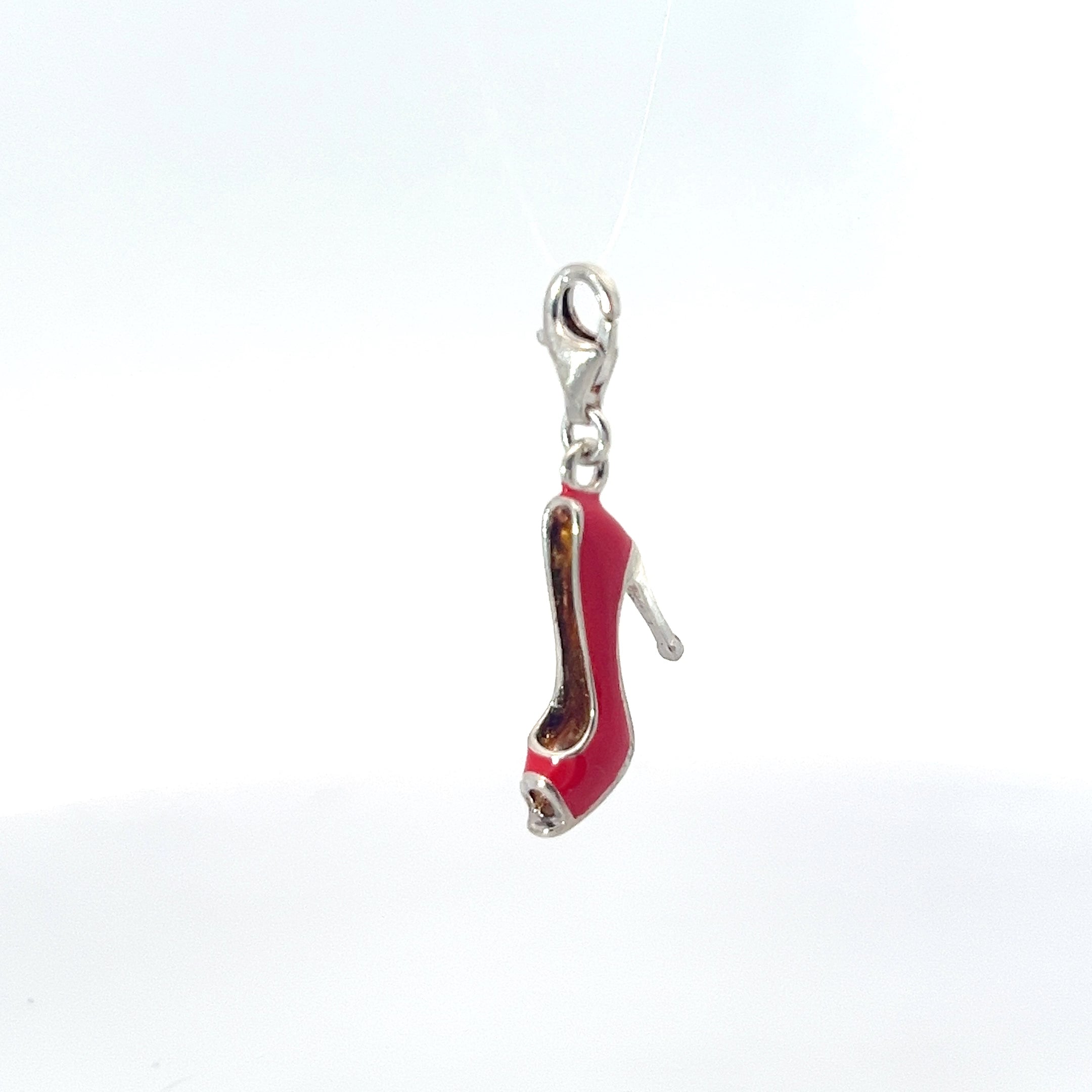 Pre-Owned Thomas Sabo 925 Red Enamel Stiletto Charm