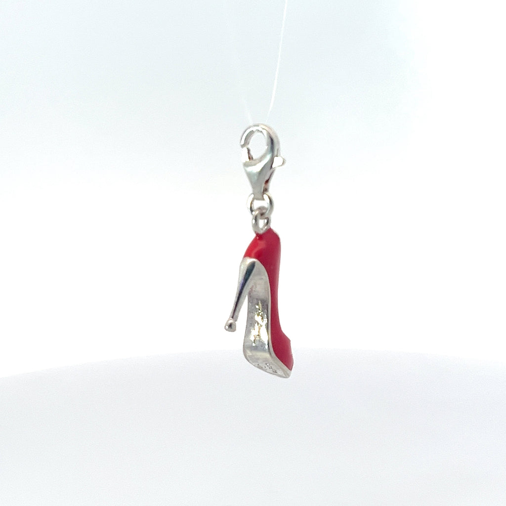 Pre-Owned Thomas Sabo 925 Red Enamel Stiletto Charm