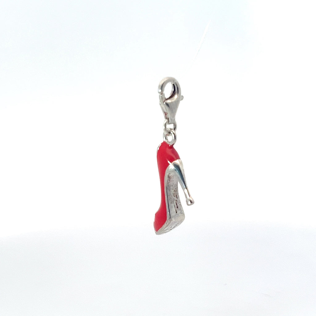 Pre-Owned Thomas Sabo 925 Red Enamel Stiletto Charm
