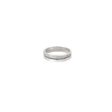 14K WHITE GOLD .30CT G VS2 ROUND DIAMOND MEN WEDDING BAND