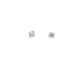 14K white gold or yellow gold .80CT ROUND G HSI2 STUDS