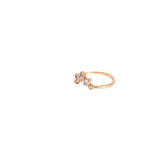 14k Rose Gold .40ct G VS2 Round  Diamond Accent ring