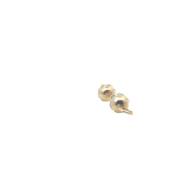 14k Yellow Gold 10mm Pearl and Gold Hoop Drops