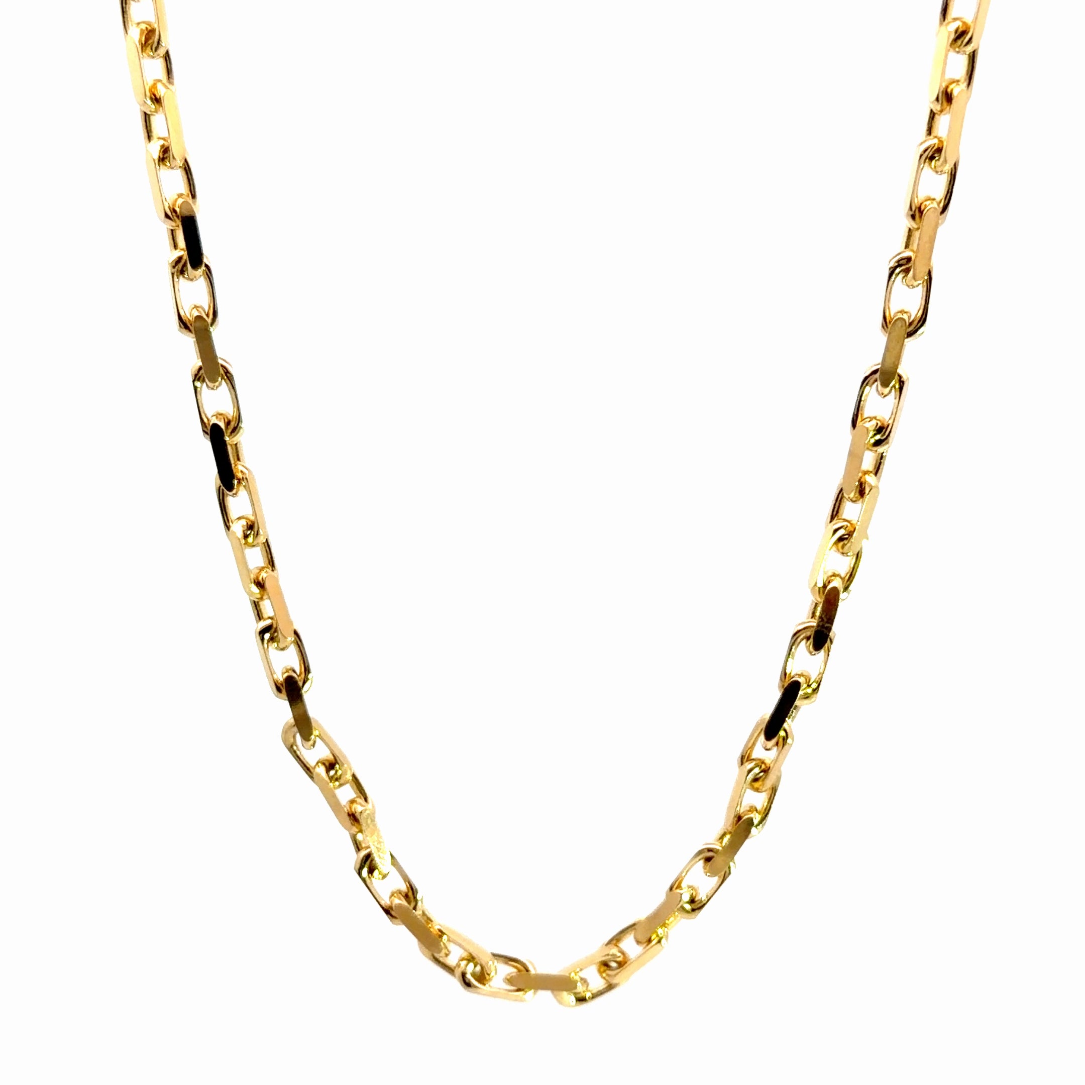 14k Yellow Gold Hermes Chain 32.4 gram 3.5mm 24"inch