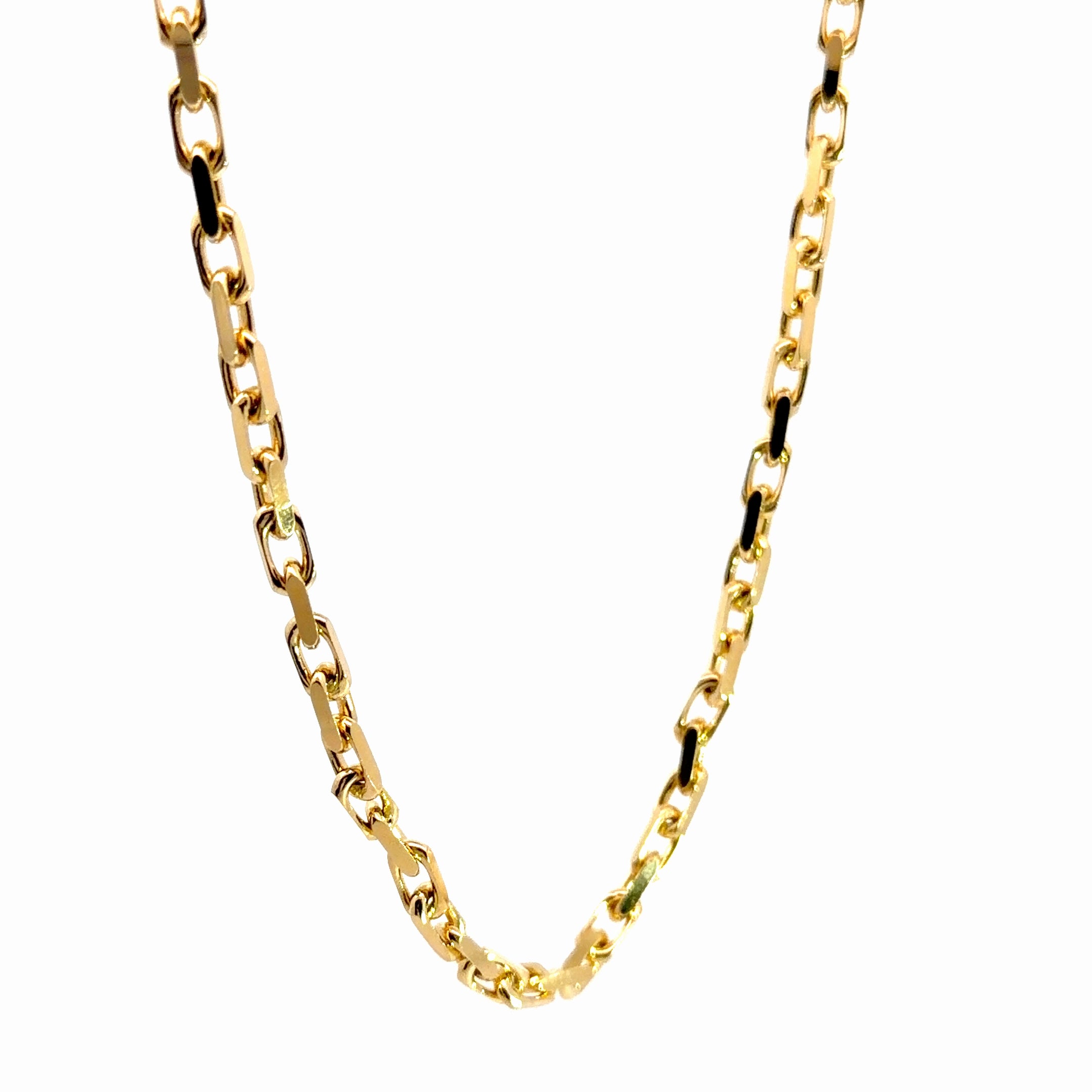 14k Yellow Gold Hermes Chain 32.4 gram 3.5mm 24"inch