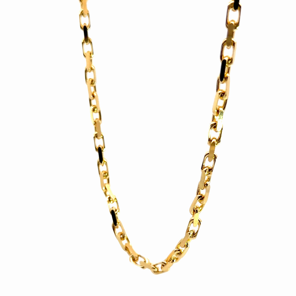 14k Yellow Gold Hermes Chain 32.4 gram 3.5mm 24"inch