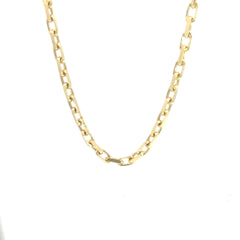 14k Yellow Gold 53.4 Gram Link Necklace 22" inch