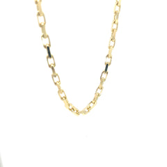 14k Yellow Gold 53.4 Gram Link Necklace 22" inch