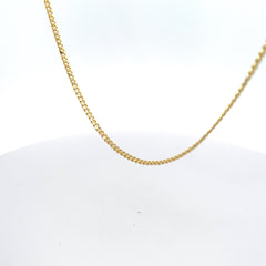 14k Yellow Gold Cuban Link Chain 13 gram 2.75mm 24" inch