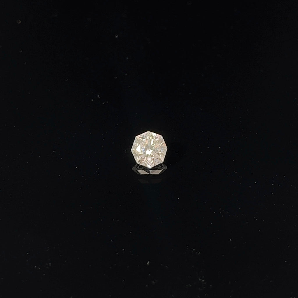 .77CT F VS1 OCTAGONAL MOD. BRILLIANT DIAMOND EGL