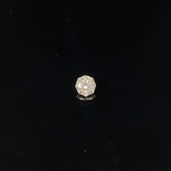 .77CT F VS1 OCTAGONAL MOD. BRILLIANT DIAMOND EGL