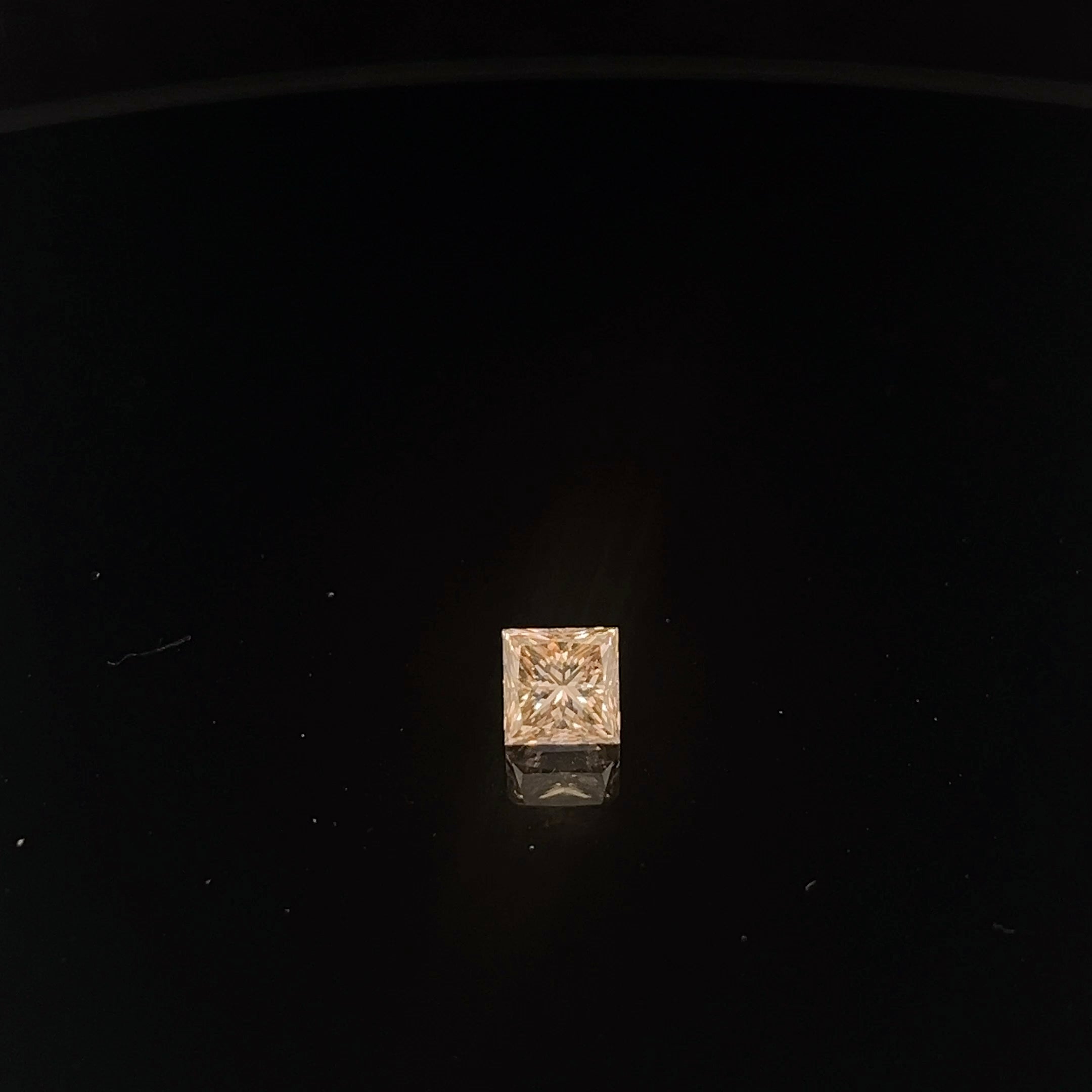 1.14CT SI1 SQUARE COLOR DIAMOND GIA