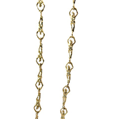 14K YELLOW GOLD 17.59 GRAM 20"INCH NUDE WOMAN CHAIN