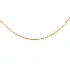 14k Yellow Gold 10 Gram Vintage Chain 2 mm 20"inch