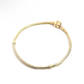 Pre-Owned 14k Yellow Gold Pandora Snake Chain Bracelet