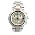 Rare Bucherer Capolago Chronograph Stainless Steel Case 38mm Quartz Movement Pre Owned Watch