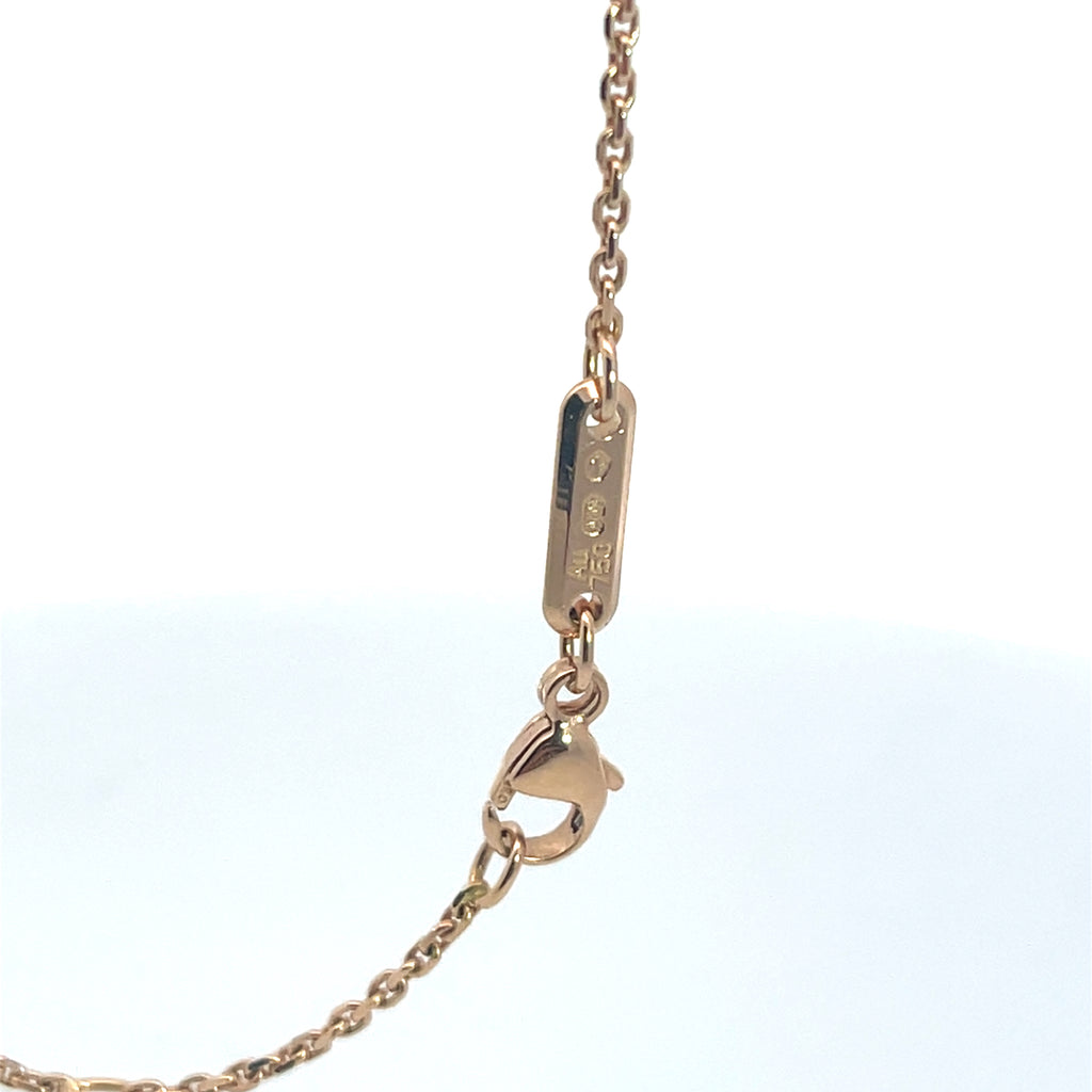 Chopard Happy Diamonds Happy Dreams 18k Rose Gold Necklace And Earring Set